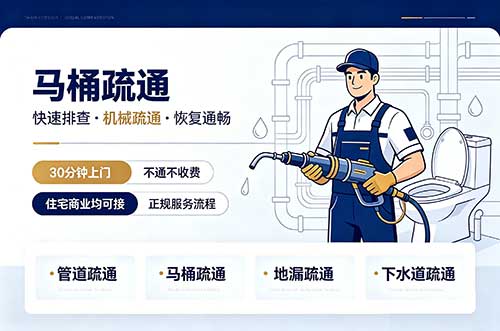 武威马桶疏通
